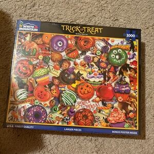 White mountain trick or treat 1,000 piece puzzle 
BRAND NEW! Never opened!